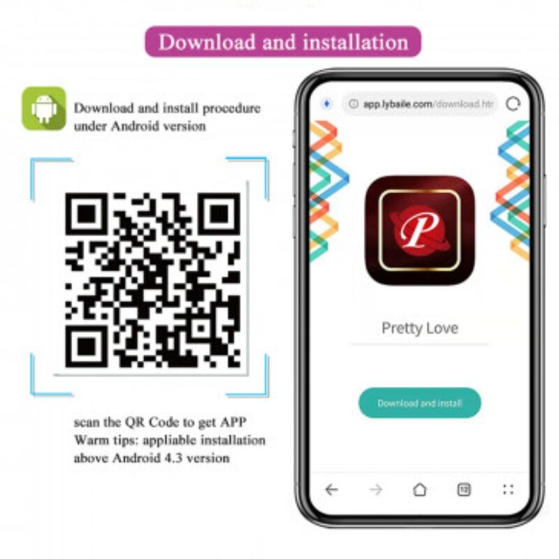 PRETTY LOVE - CATALINA MASSAGER FREE APP LILATRIC