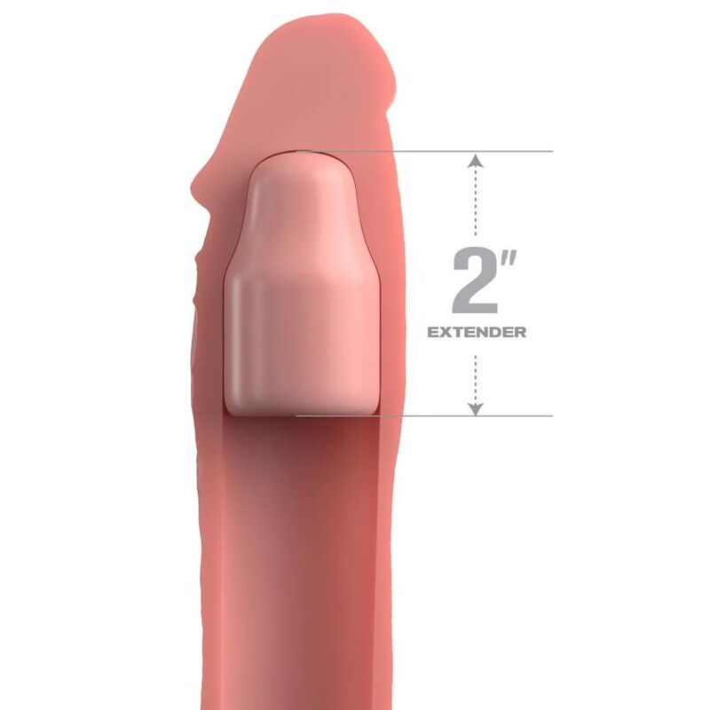 FANTASY X- TENSIONS - PIPEDREAMS CASE 20.32 CM + 5.00 CM INCH PLUG SKIN