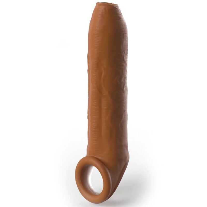 PIPEDREAMS - UNCUT SLEEVE 17.78 CM WITH CARAMEL STRAP