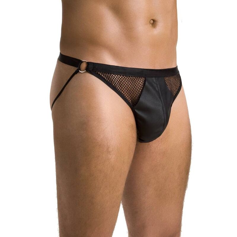 PASSION - 034 SLIP OPEN HATCH BLACK L/XL