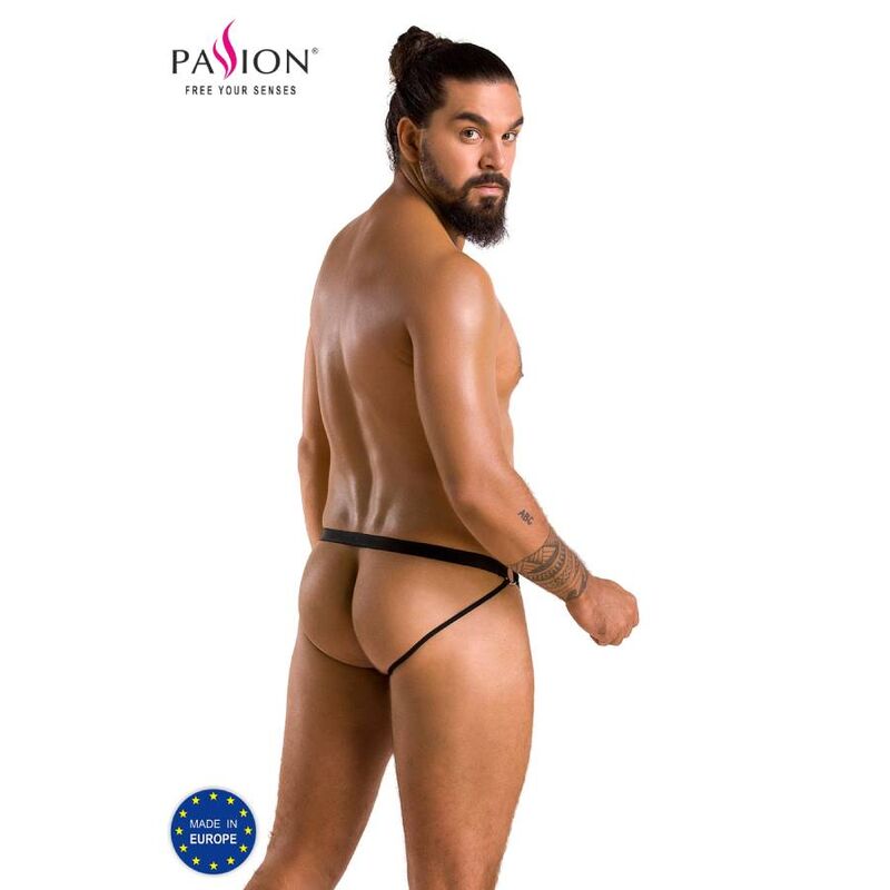 PASSION - 034 SLIP OPEN HATCH BLACK L/XL