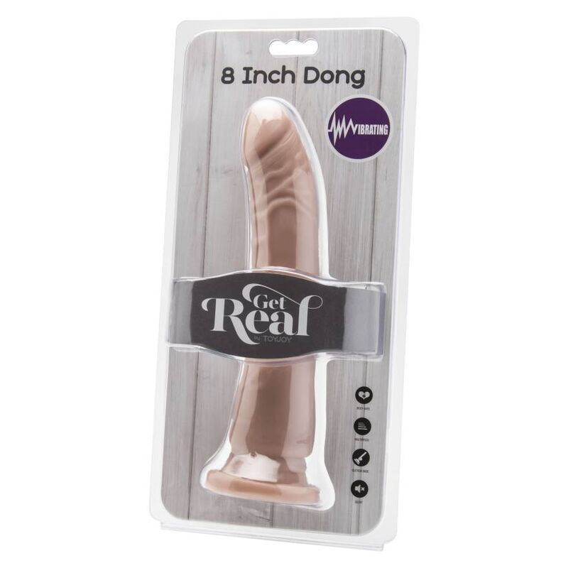 GET REAL - DONG 20.5 CM VIBRANT SKIN