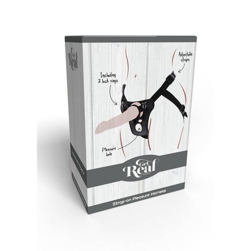 GET REAL - STRAP-ON FUN DISHES BLACK