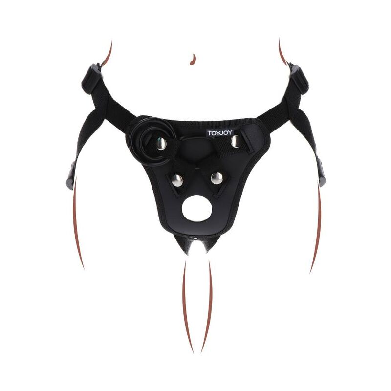 GET REAL - STRAP-ON FUN DISHES BLACK