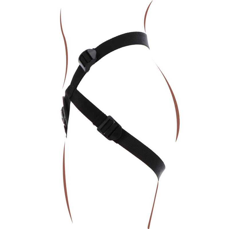 GET REAL - STRAP-ON FUN DISHES BLACK