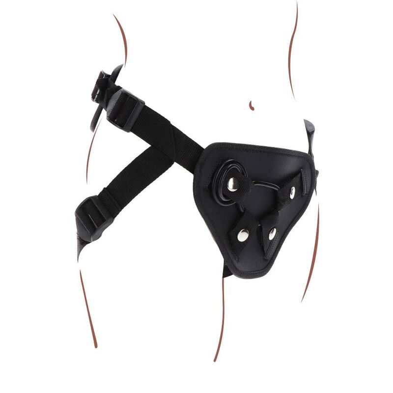 GET REAL - STRAP-ON DELUXE STRAP BLACK