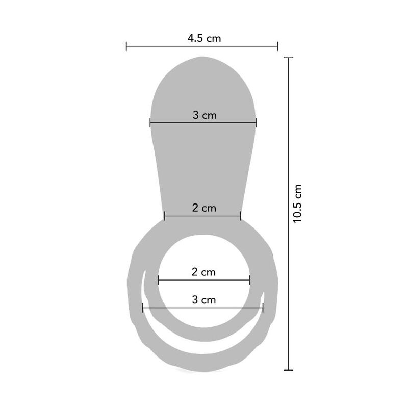 XOCOON - GREEN VIBRATOR RING FOR COUPLES