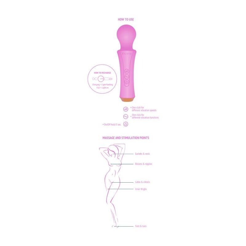 XOCOON - THE PERSONAL MAGIC WAND FUCHSIA