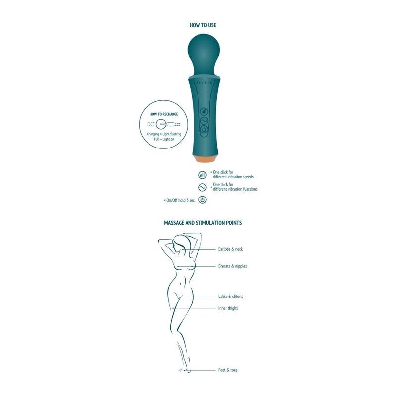 XOCOON - THE PERSONAL MAGIC WAND GREEN