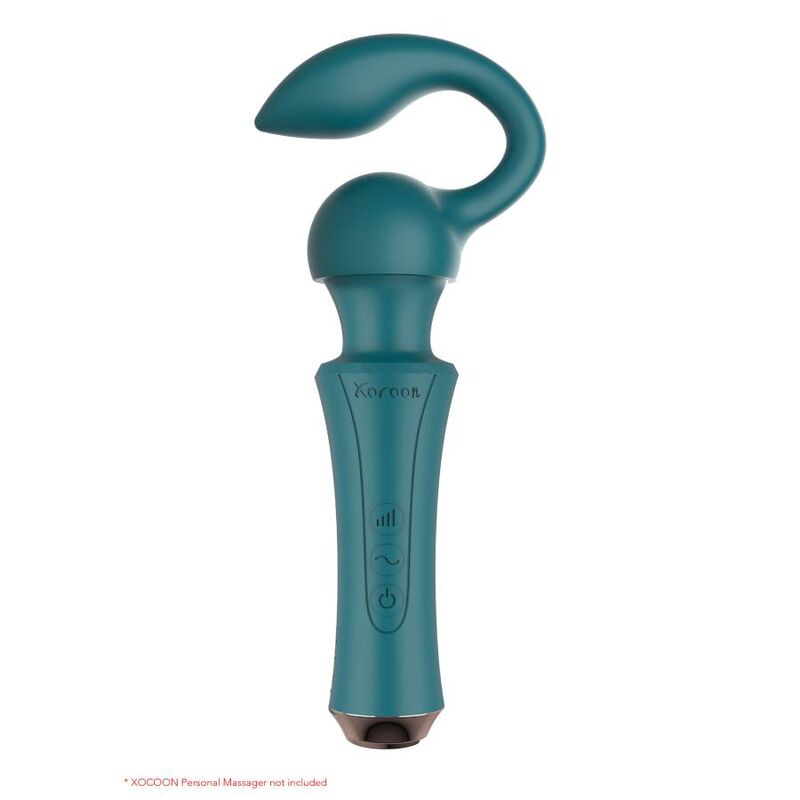 XOCOON - PERSONAL MASSAGER GREEN ATTACHMENTS