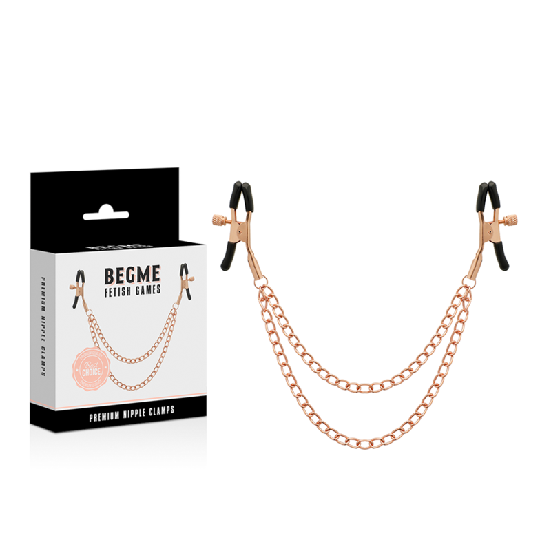 BEGME - BLACK EDITION PREMIUM NIPPLE CLAMPS OF THE BLACK EDITION
