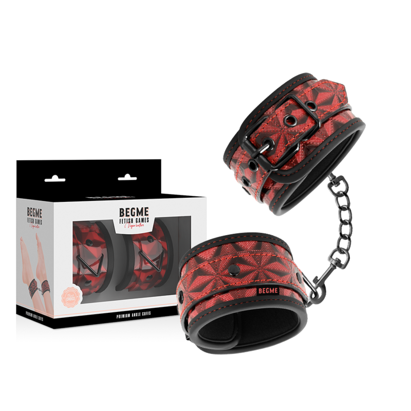 BEGME - RED EDITION PREMIUM ANKLE SUPPORTS WITH NEOPRENE LINING