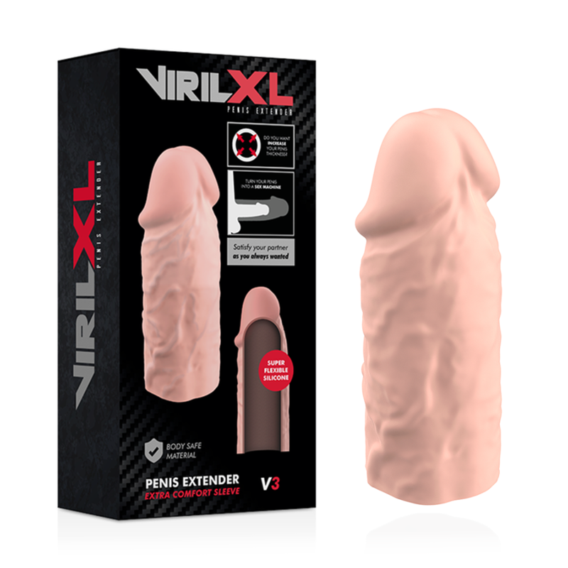 VIRLXL - NATURAL PENIS ENLARGEMENT MADE WITH LIQUID SILICONE V3