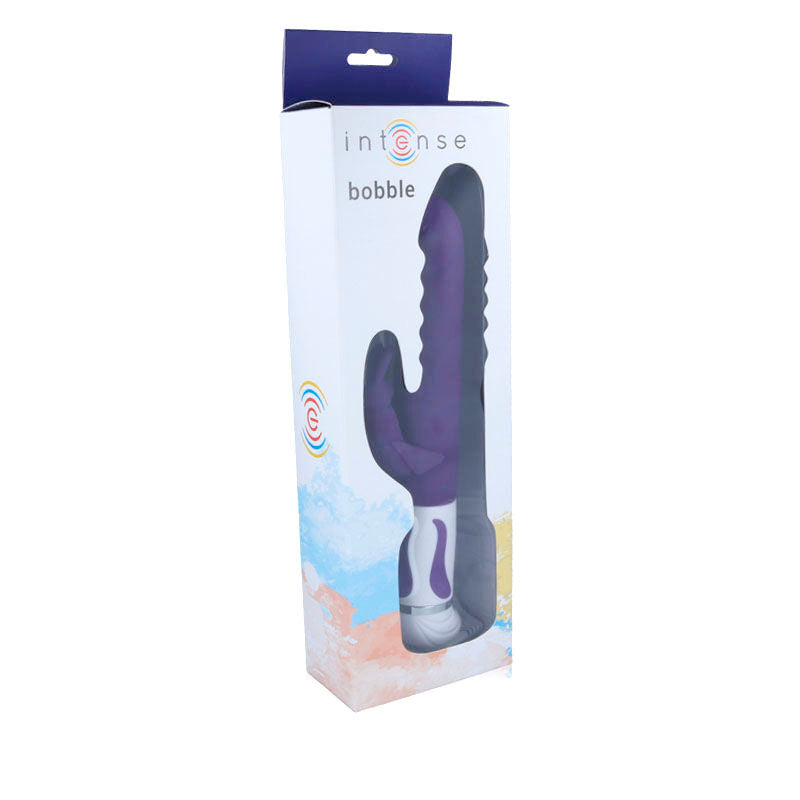 INTENSE - BOBBLE VIBRATOR ROTATOR PURPLE SILICONE