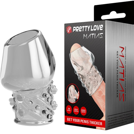 PRETTY LOVE - MATIAS TRANSPARENT PENIS THICKENER