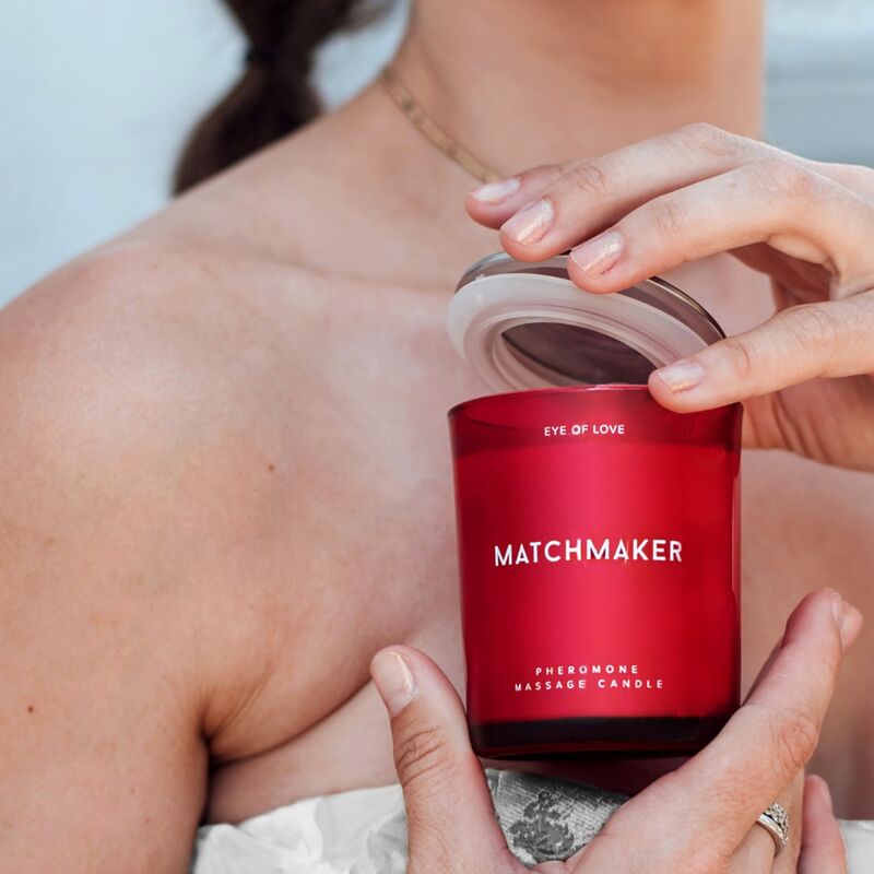 EYE OF LOVE - MATCHMAKER RED DIAMOND MASSAGE CANDLE PULL HIM 150 ML
