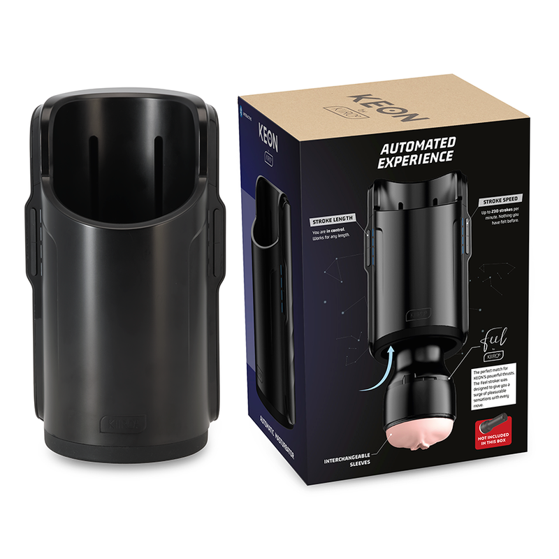 KIIROO - KEON + FEEL NICOLETTE SHEA STROKER + AQUA-QUALITTS LUBRICANT 50 ML 