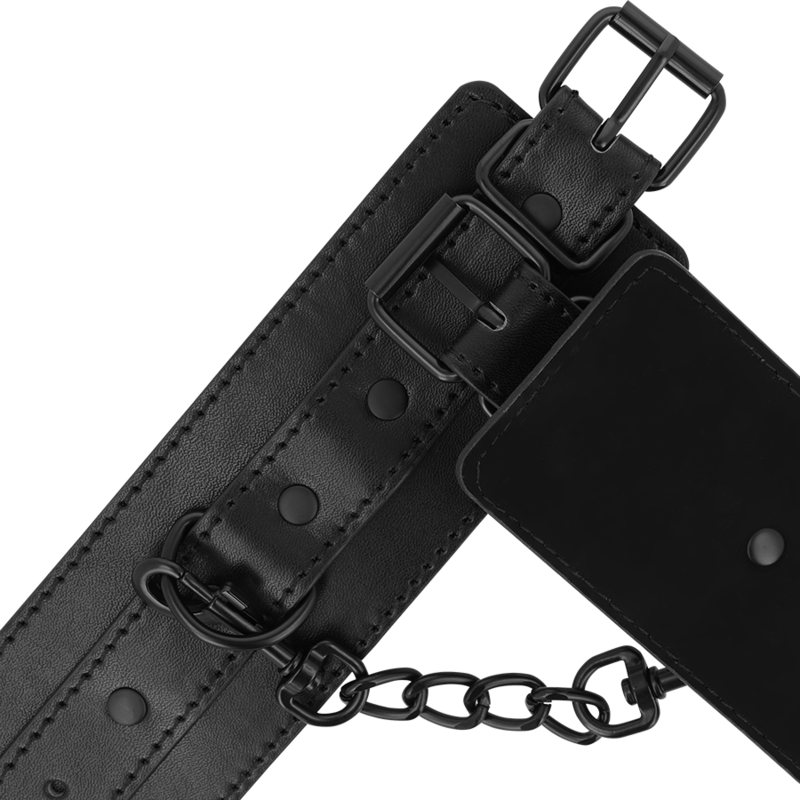 INTENSE - FETISH HANDCUFFS MADE OF VEGAN LEATHER