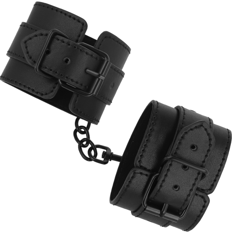 INTENSE - FETISH HANDCUFFS MADE OF VEGAN LEATHER