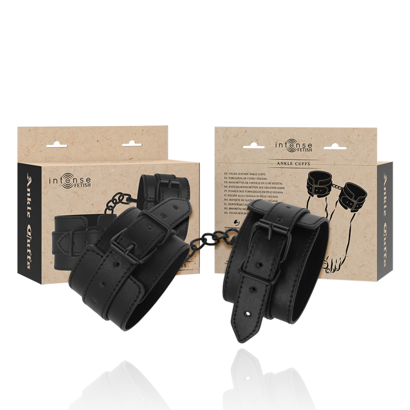 INTENSE - FETISH ANCHOR SUPPORTS MADE OF VEGAN LEATHER