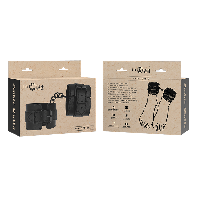 INTENSE - FETISH ANCHOR SUPPORTS MADE OF VEGAN LEATHER