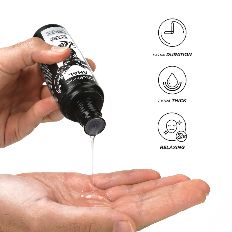 BLACK HOLE - GEL AUF SILIKONBASIS ZUR ANAL-DILATATION 100 ML