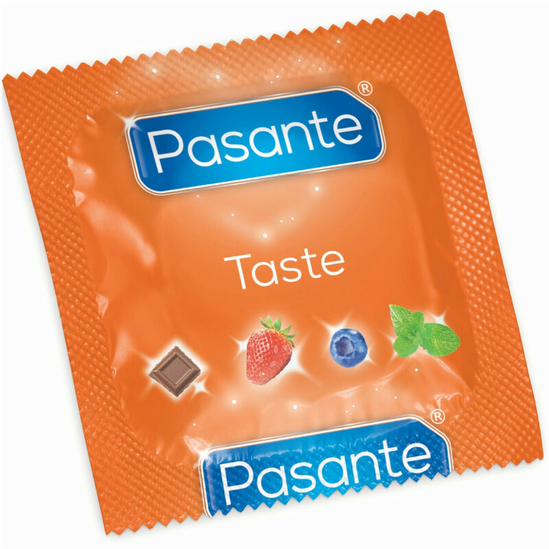 PASANTE - STRAWBERRY FLAVOR CONDOMS 144 UNITS