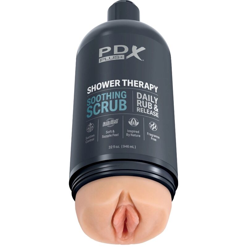 PDX PLUS - Stroker Masturbator Discreet Bottle Design Soothing Exfoliating Shampoo