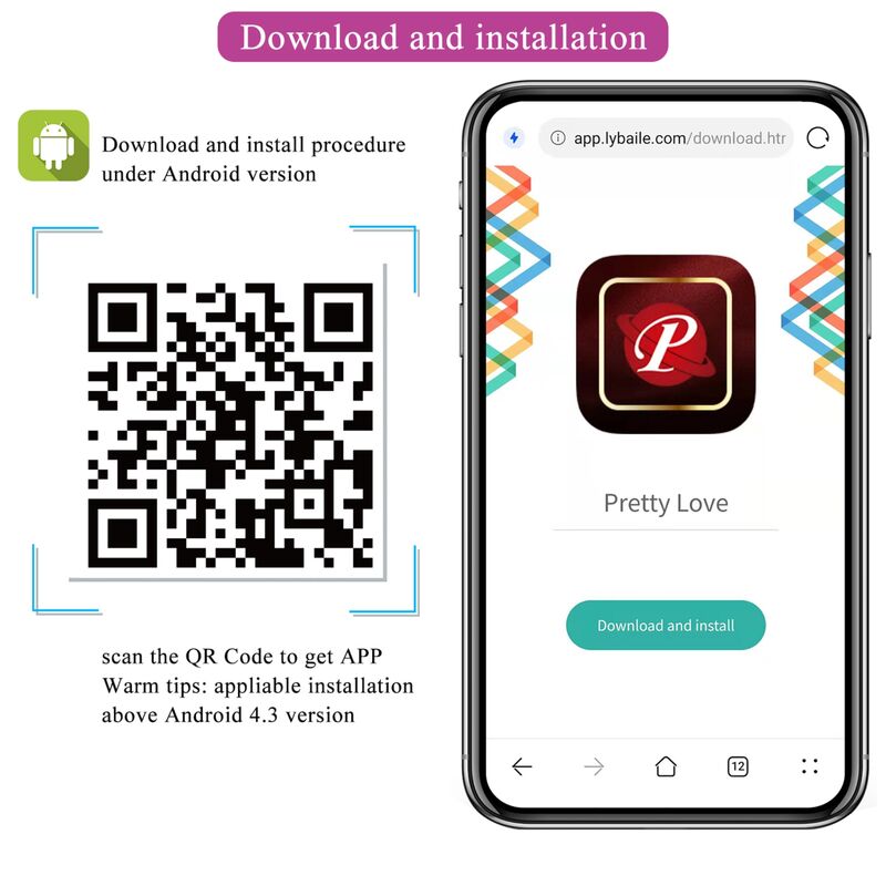 PRETTY LOVE - APP-CONTROLLED PINK FISHER VIBRATION EGG