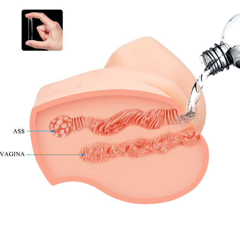 CRAZY BULL - REALISTIC VAGINAL AND ANUS VIBRATOR SAMANTHA