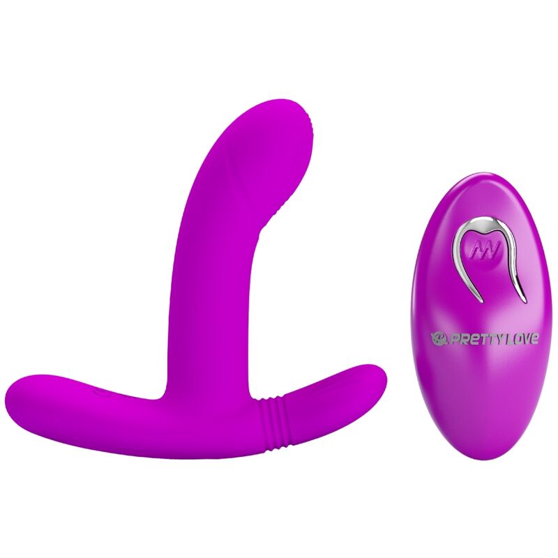 PRETTY LOVE - Clitoris Massager Pink Remote Control