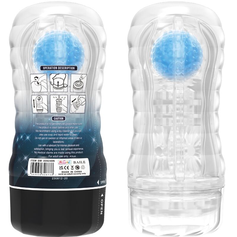 PRETTY LOVE - PLANET BLUE MASTURBATOR SLEEVE