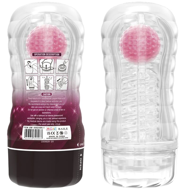 PRETTY LOVE - PINK MASTURBATOR SLEEVE