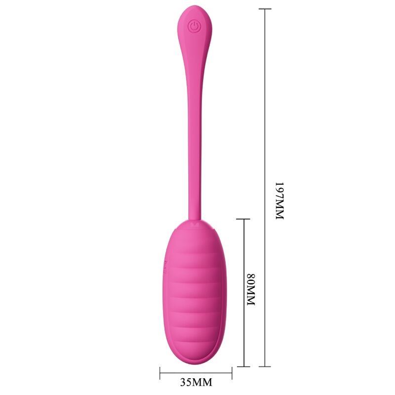 PRETTY LOVE - CATALINA PINK RECHARGEABLE VIBRANT EGG
