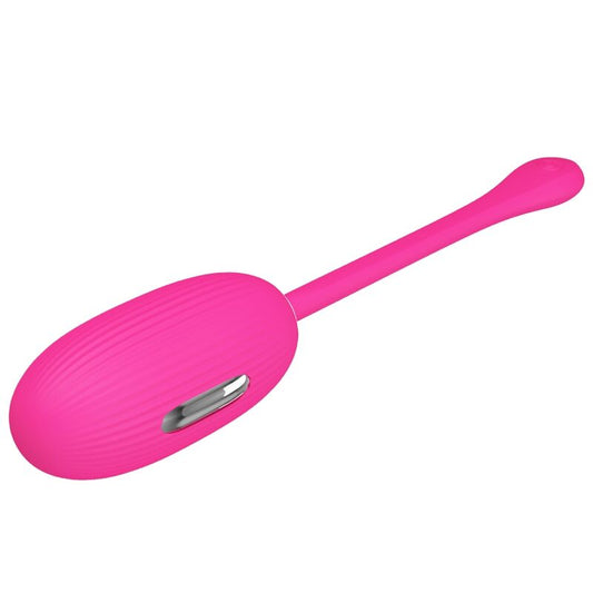 PRETTY LOVE - DOREEN RECHARGEABLE VIBRANT EGG MAGENTA WITH REMOTE CONTROL