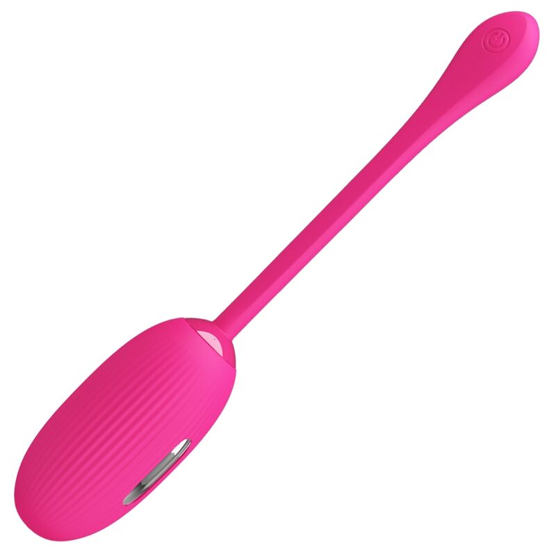 PRETTY LOVE - DOREEN RECHARGEABLE VIBRANT EGG MAGENTA WITH REMOTE CONTROL