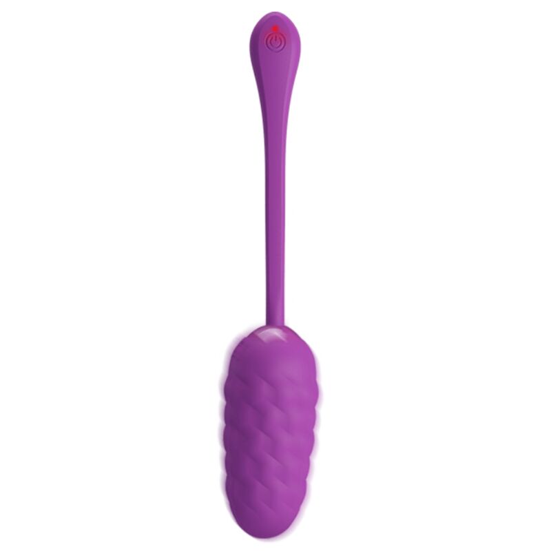PRETTY LOVE - VIBRANT EGG WITH PURPLE RECHARGEABLE SEA TEXTURE