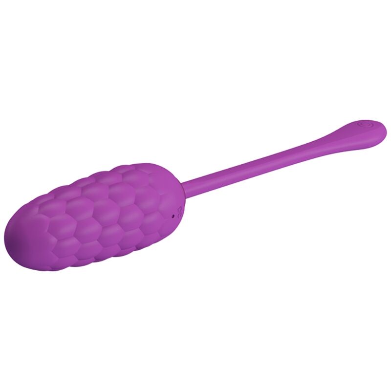 PRETTY LOVE - VIBRANT EGG WITH PURPLE RECHARGEABLE SEA TEXTURE
