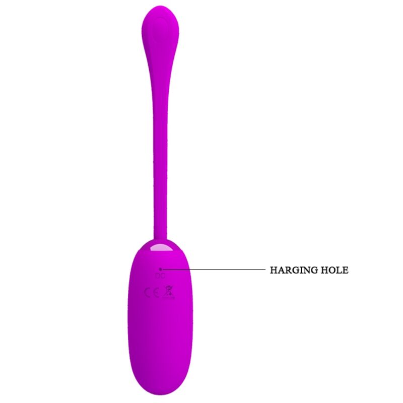 PRETTY LOVE - JULIUS WATERPROOF, RECHARGEABLE VIBRATION EGG PURPLE