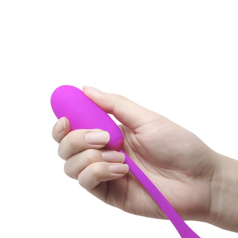 PRETTY LOVE - JULIUS WATERPROOF, RECHARGEABLE VIBRATION EGG PURPLE