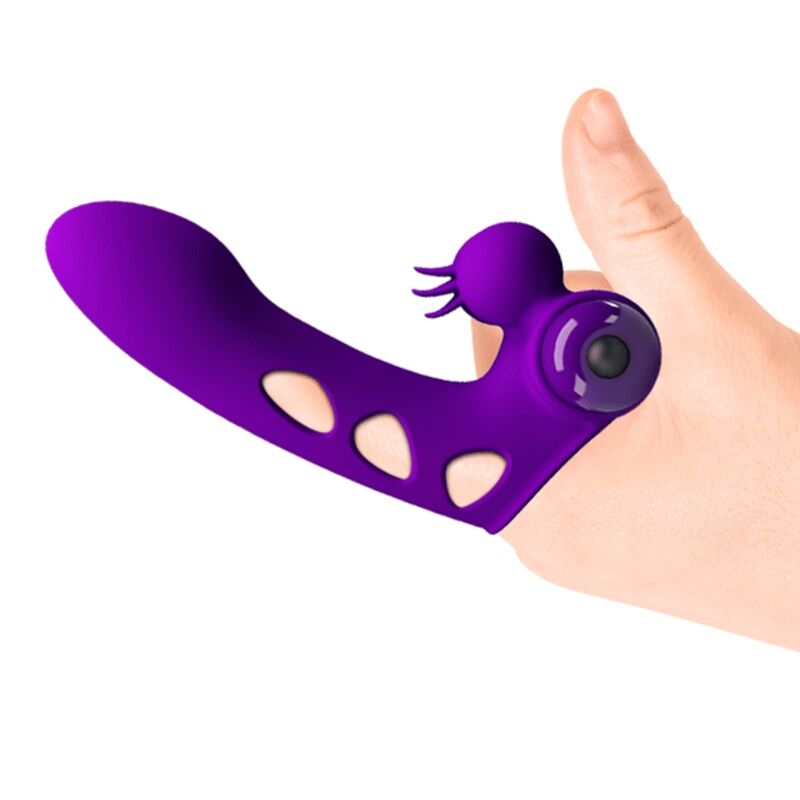 PRETTY LOVE - ORLANDO PURPLE VIBRATOR FINGER CASE