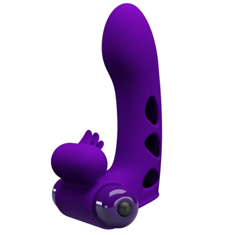 PRETTY LOVE - ORLANDO PURPLE VIBRATOR FINGER CASE