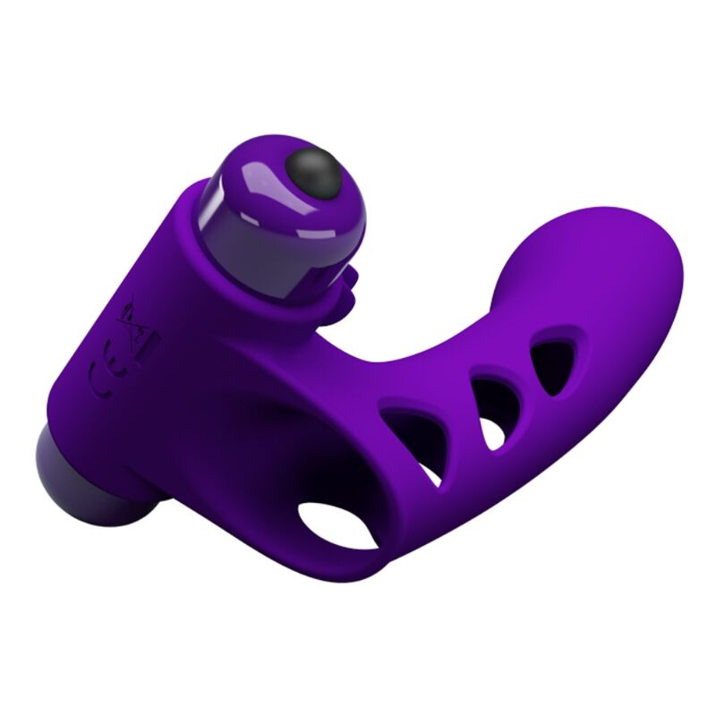 PRETTY LOVE - ORLANDO PURPLE VIBRATOR FINGER CASE