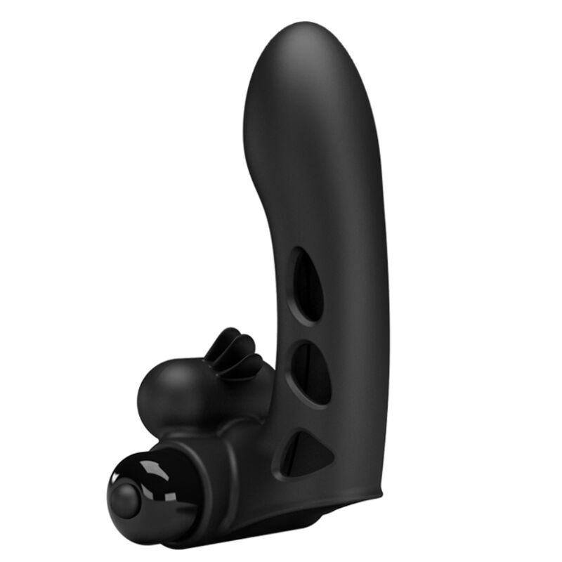 PRETTY LOVE - ORLANDO BLACK VIBRATOR FINGER CASE