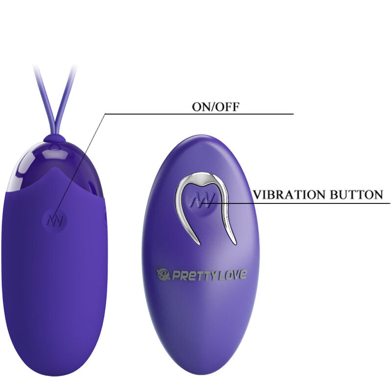 PRETTY LOVE - BERGER YOUTH REMOTE CONTROL VIBRANT EGG VIOLET