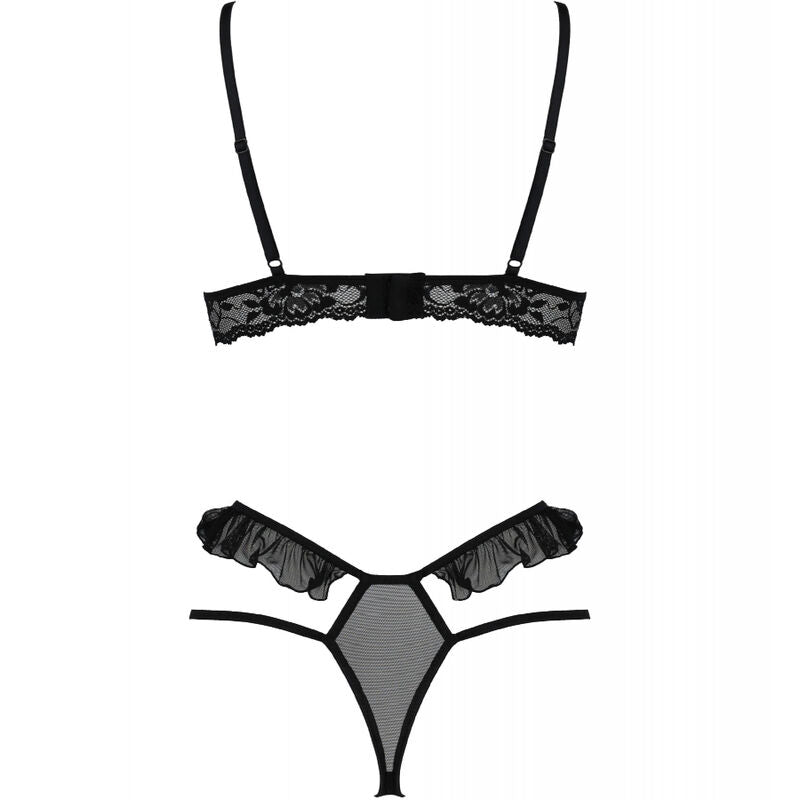 PASSION - DOLLY SET TWO-PIECE BLACK S/M