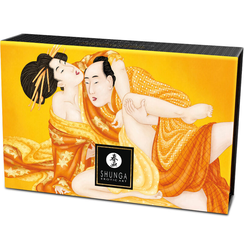 SHUNGA - EDIBLE MASSAGE POWDER SET MANGO