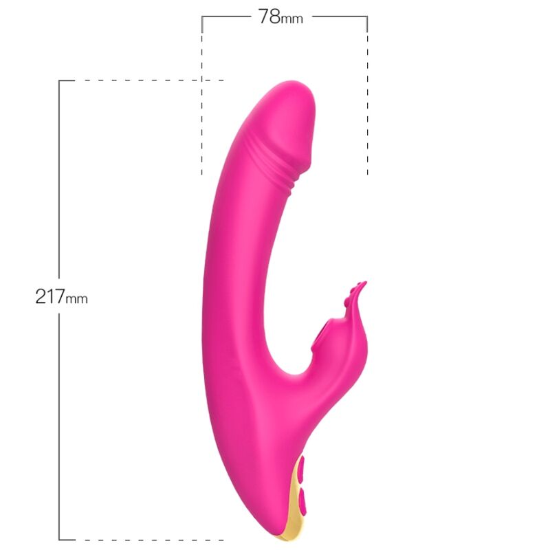 ARMONY - LOVE KLITORIS & G-SPOT SAUGNAPF FUCHSIA