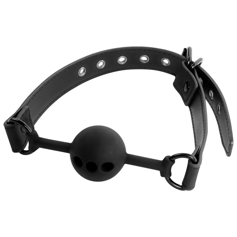 FETISH SUBMISSIVE BONDAGE - BREATHABLE SILICONE BALL BUTTON