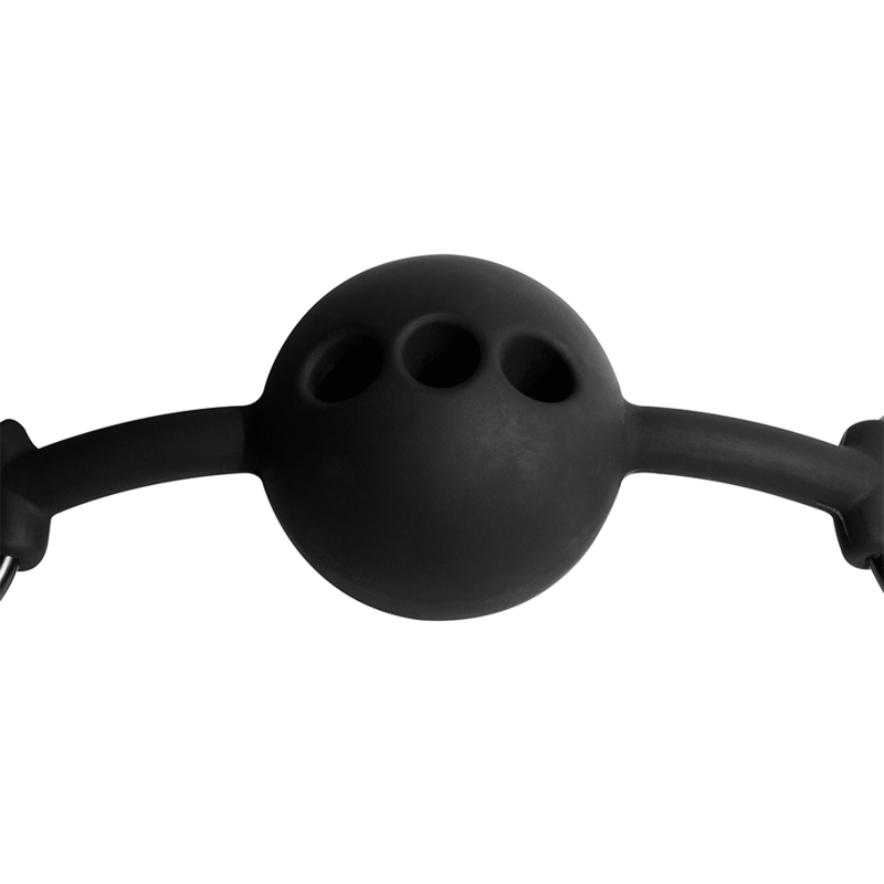 FETISH SUBMISSIVE BONDAGE - BREATHABLE SILICONE BALL BUTTON